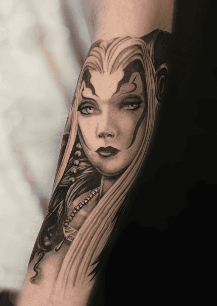 Ultimecia Final Fantasy Tattoo