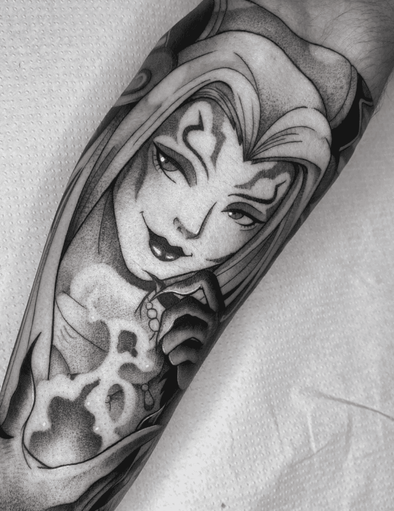 Ultimecia Power Final Fantasy Tattoo