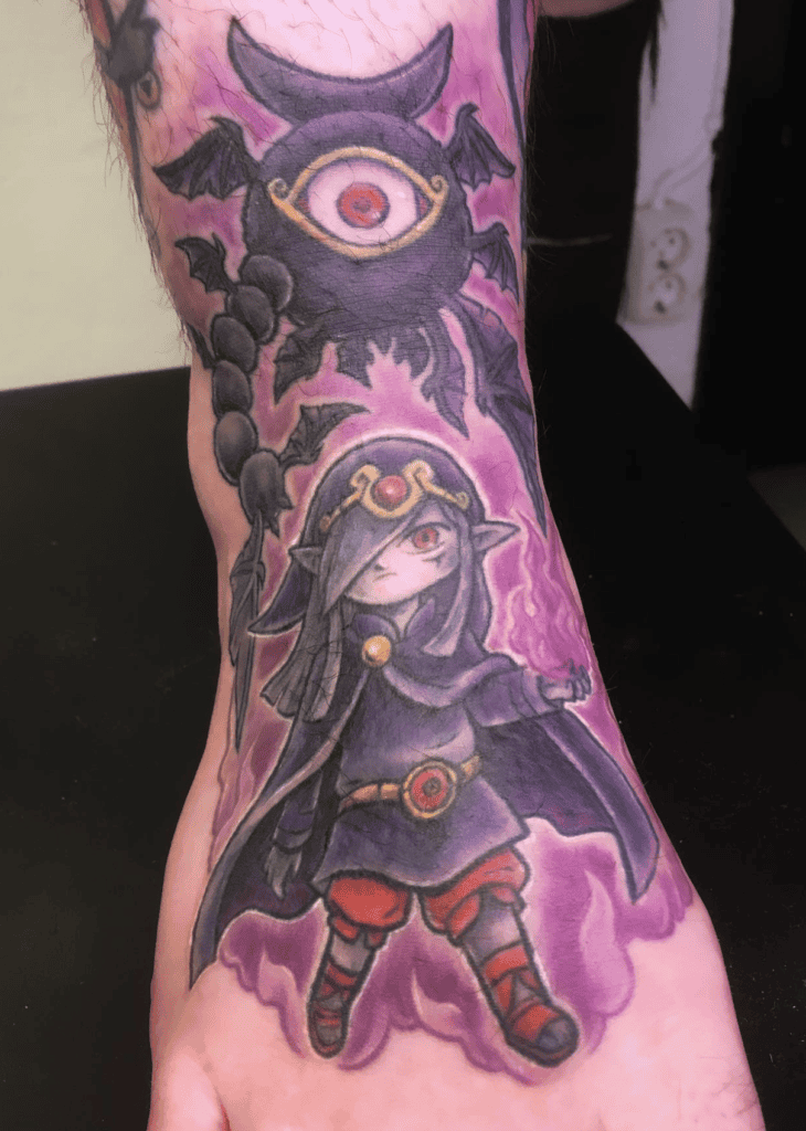 Vaati Demon Legend of Zelda Tattoo