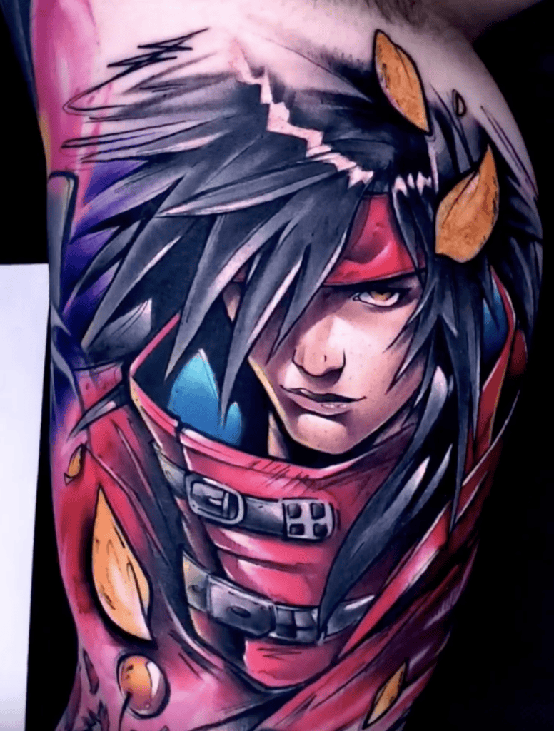 Vincent Valentine Alt Final Fantasy Tattoo