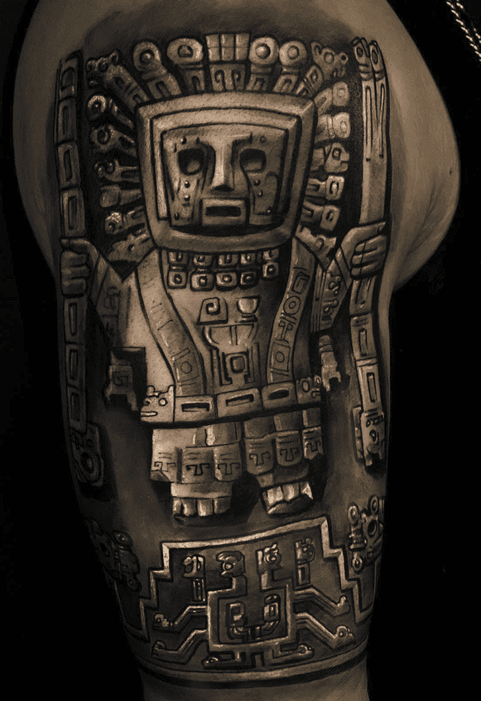 Viracocha Diety Inca Mythology Tattoo
