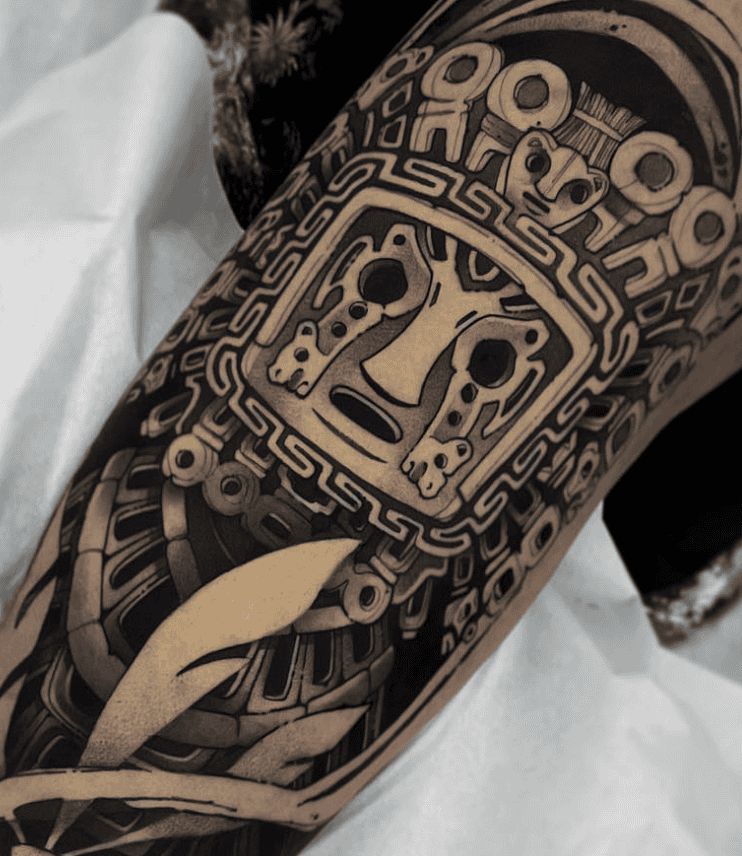 Viracocha God Inca Mythology Tattoo