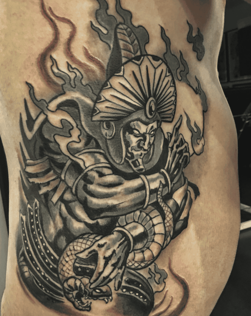 Viracocha Human Inca Mythology Tattoo