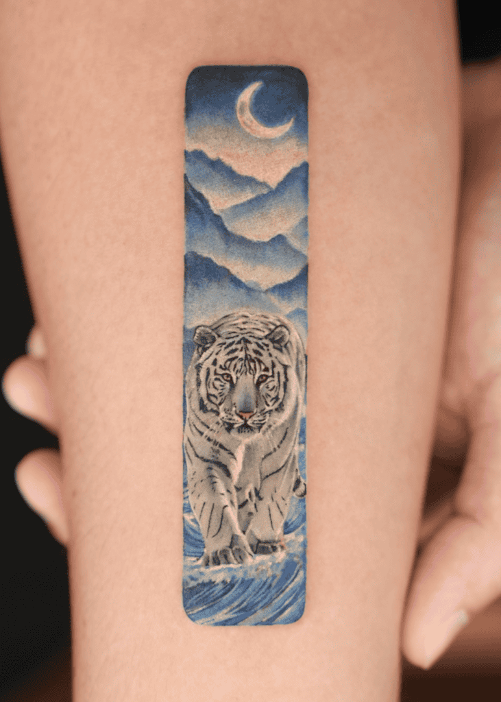 White Tiger Tattoo