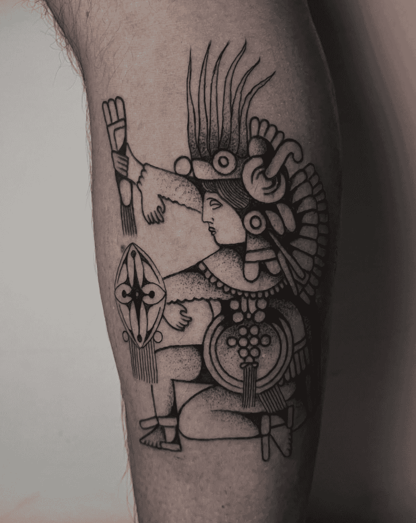Xipe Totec Aztec Mythology Tattoo