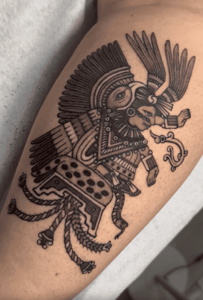 Xochiquetzal Painting Aztec Mythology Tattoo