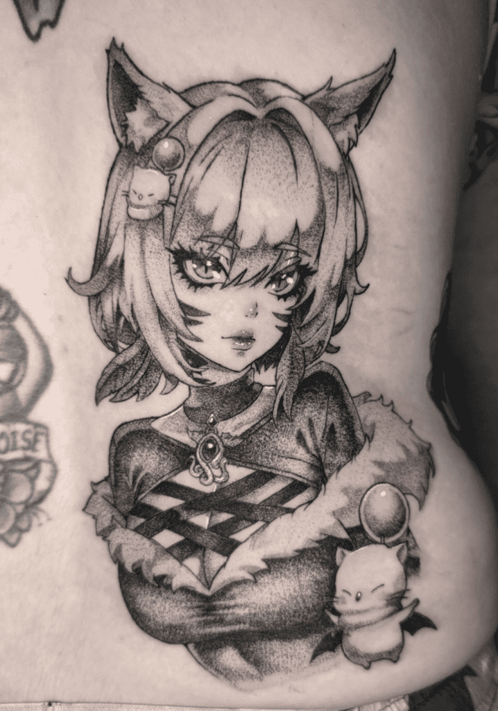 Y'shtola Rhul Anime Final Fantasy Tattoo
