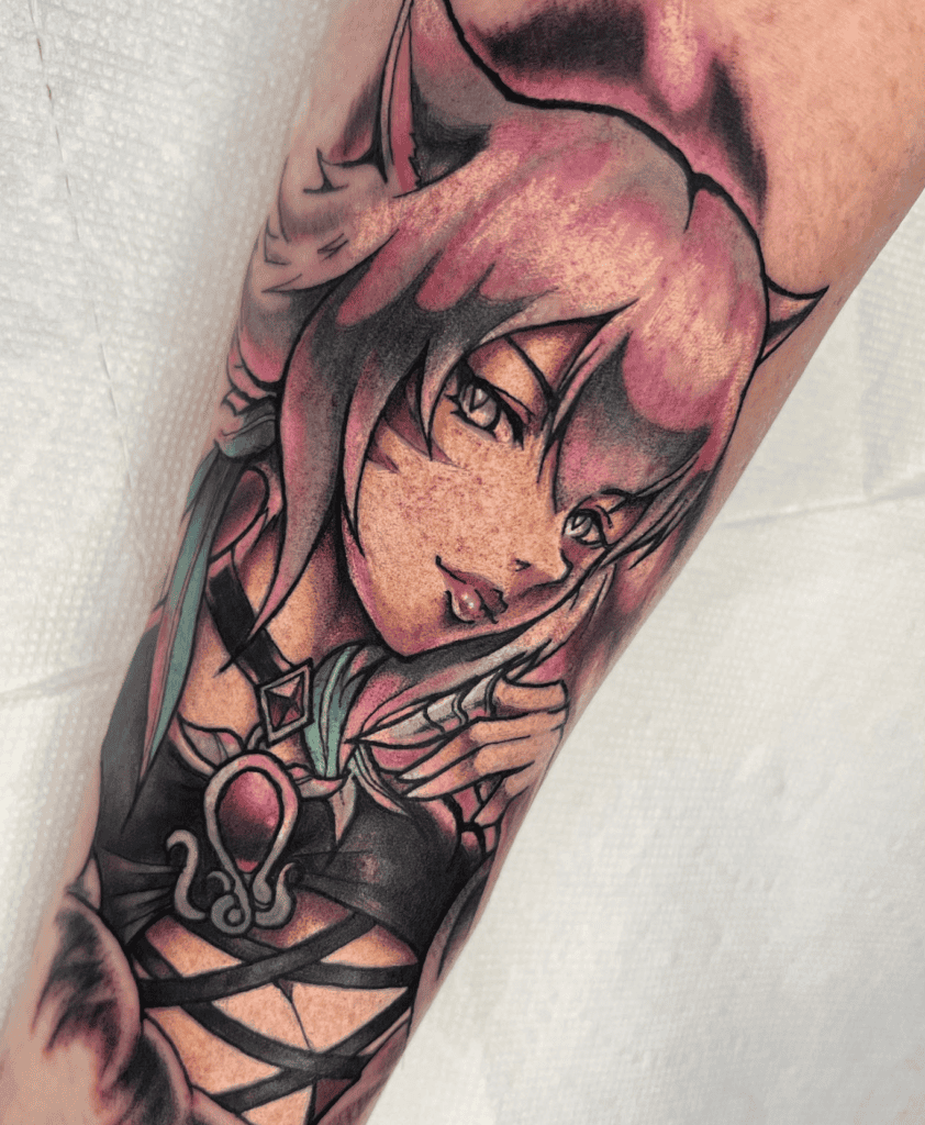 Y'shtola Rhul Final Fantasy Tattoo