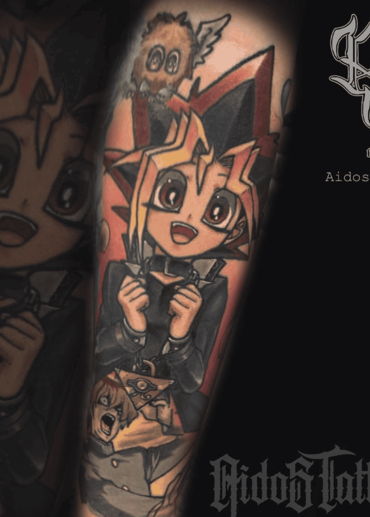 Yugi Muto Kaiba Yu-Gi-Oh! Tattoo