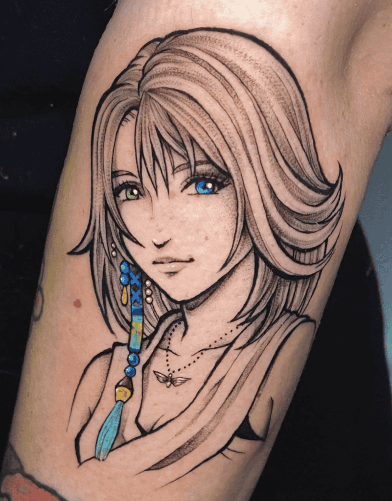 Yuna Alt Final Fantasy Tattoo