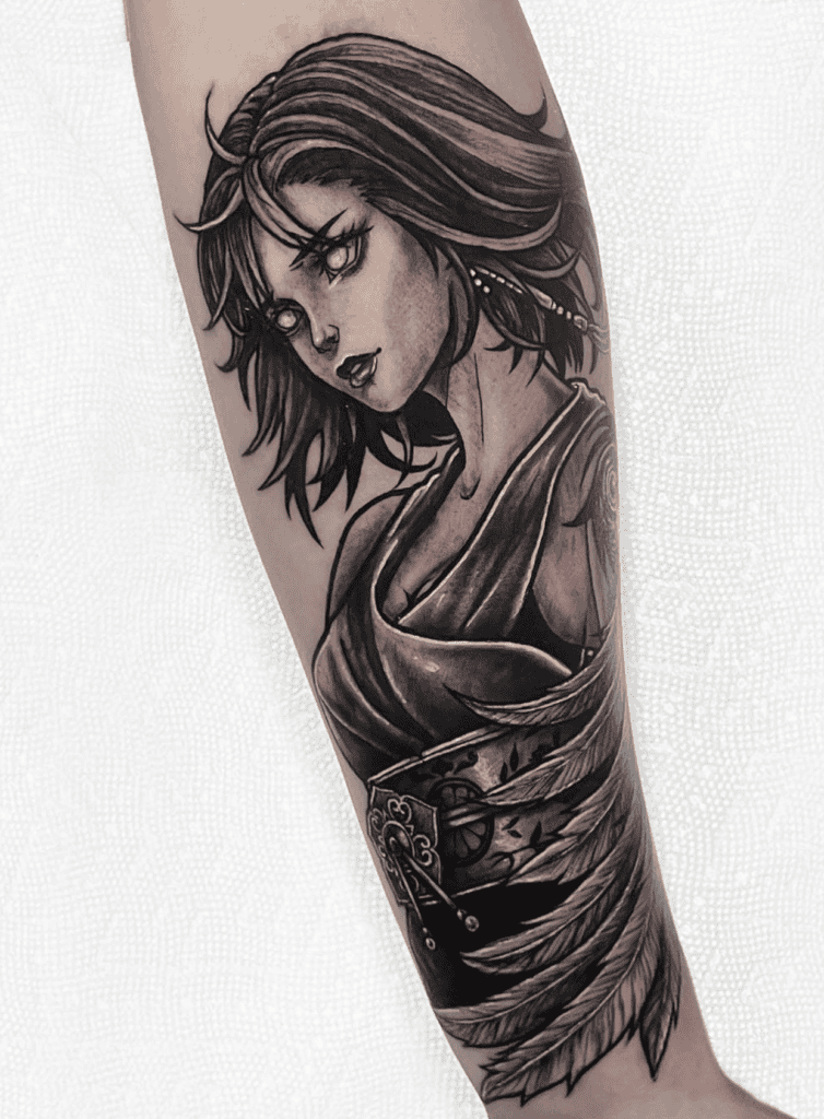 Yuna Final Fantasy Tattoo