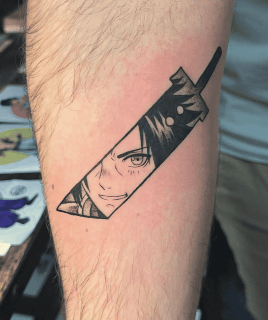 Zack Fair Final Fantasy Tattoo
