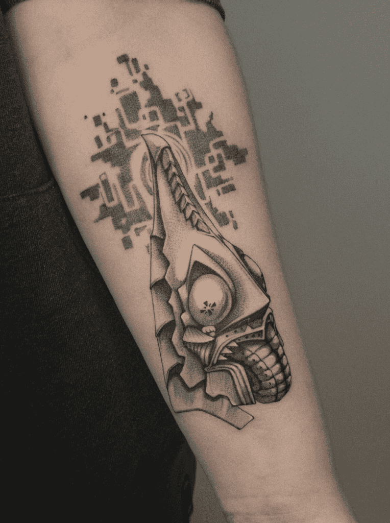 Zant Helmet Legend of Zelda Tattoo