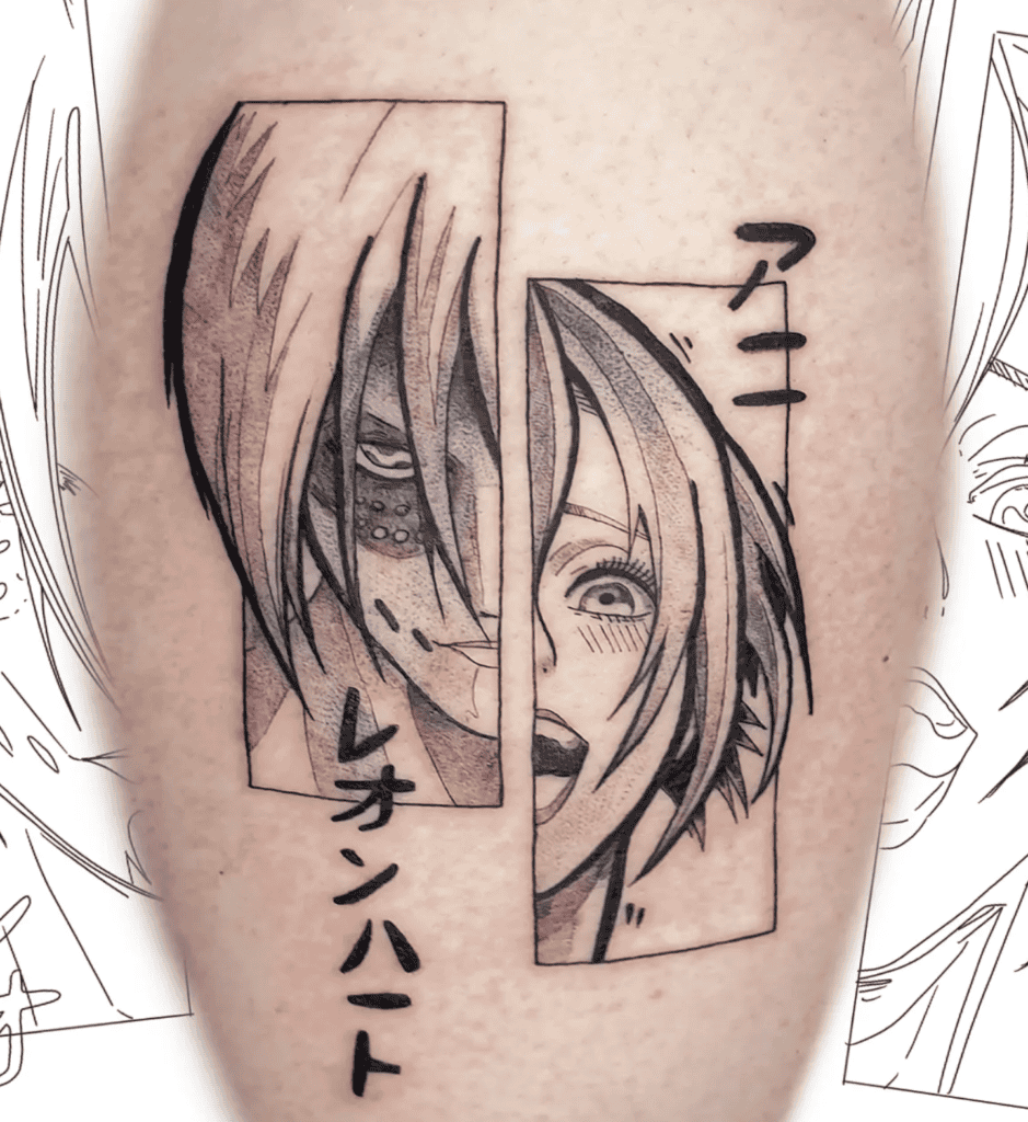Annie Leonhart Titan Attack on Titan Tattoo