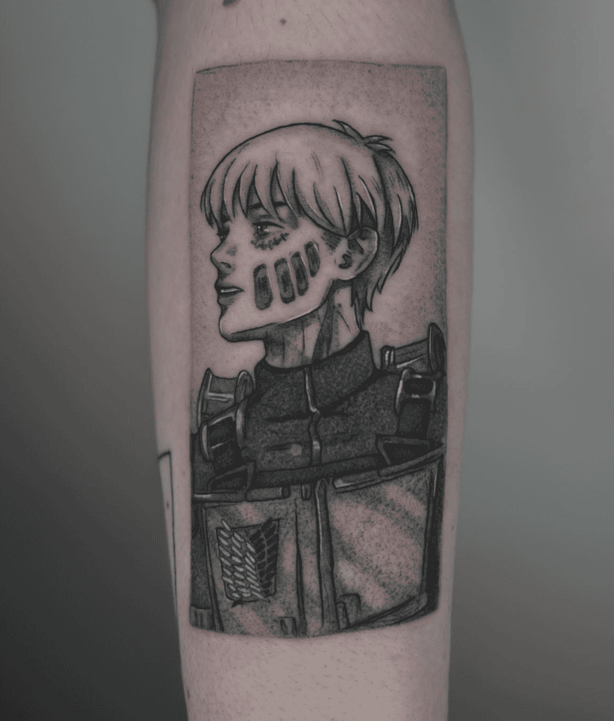 Armin Arlert Shifter Attack on Titan Tattoo