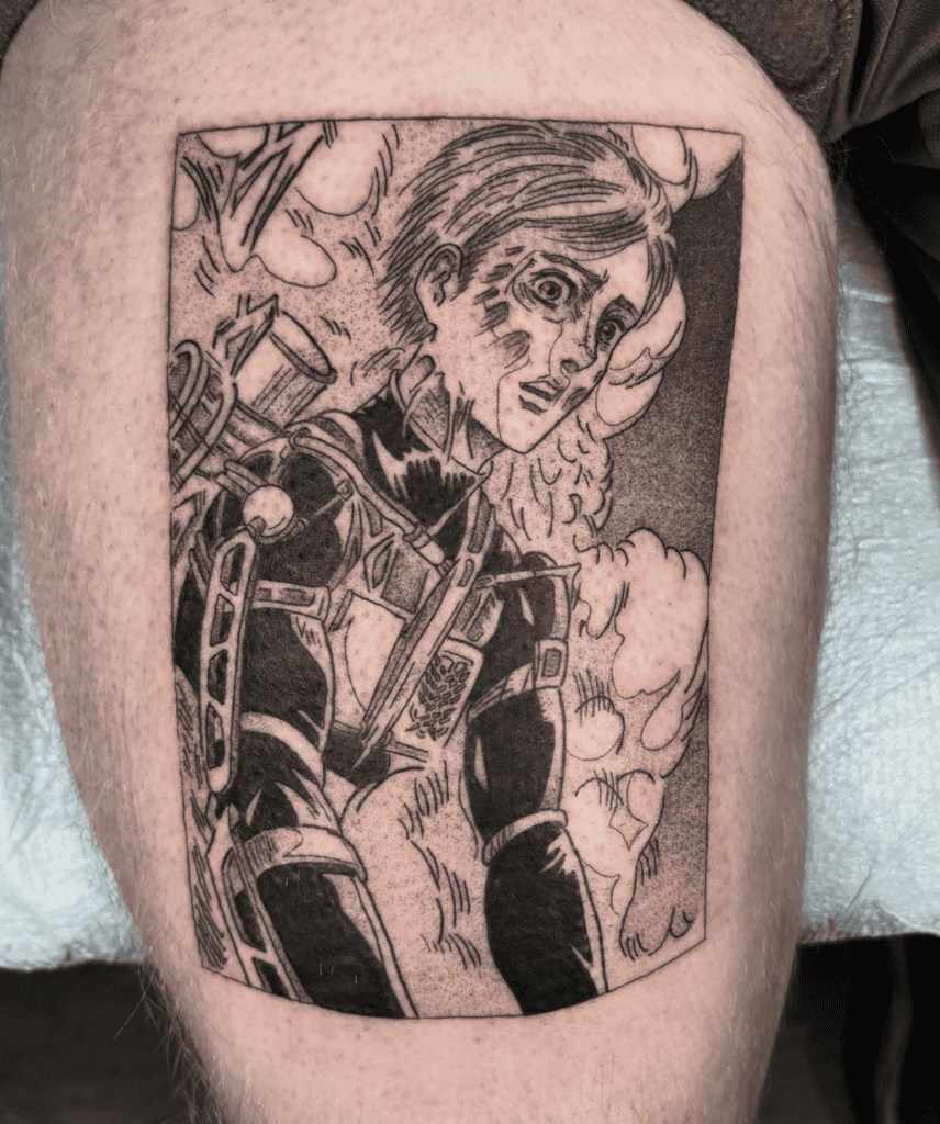 Armin Arlert Titan Attack on Titan Tattoo