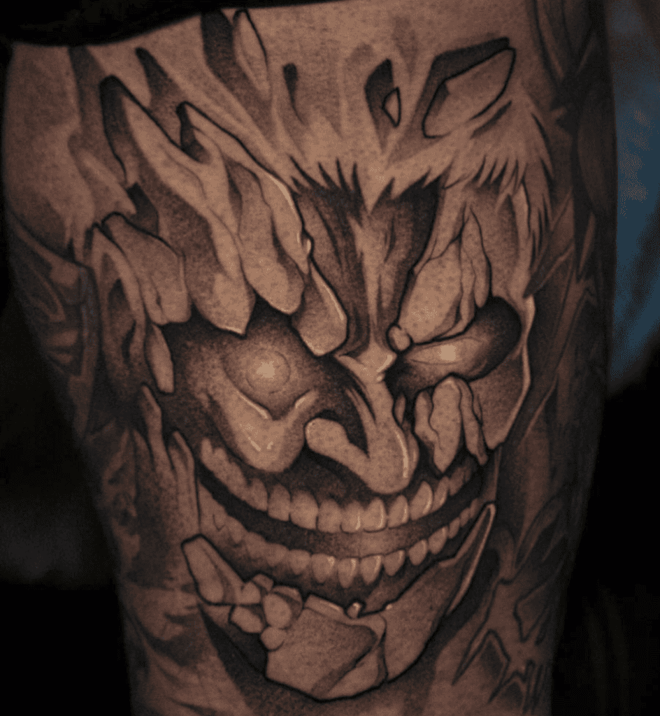 Armoured Titan Broken Attack on Titan Tattoo