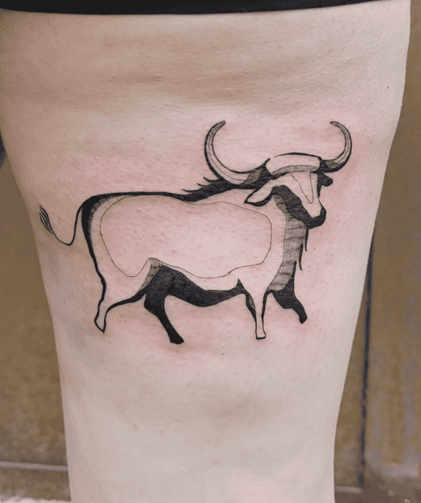 Aurochs Bovine Tattoo