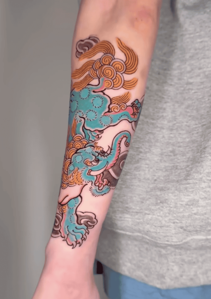 Baku Dreams Japanese Mythology Tattoo