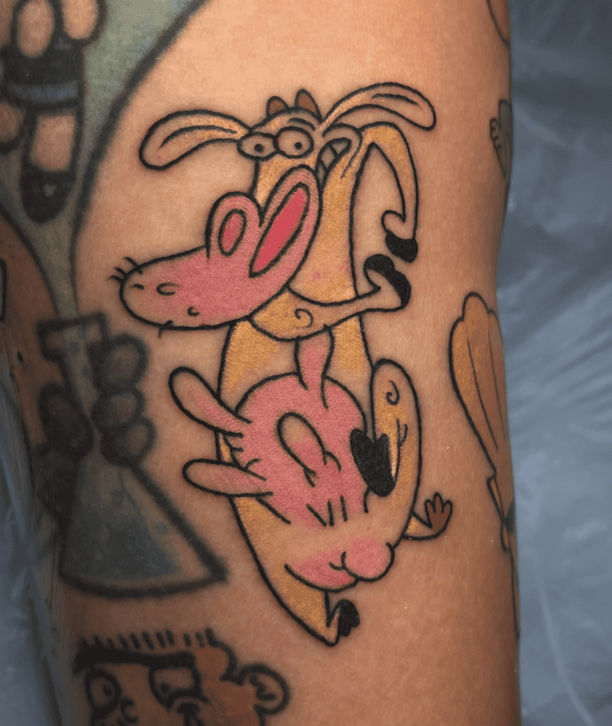 Cow Bovine Tattoo