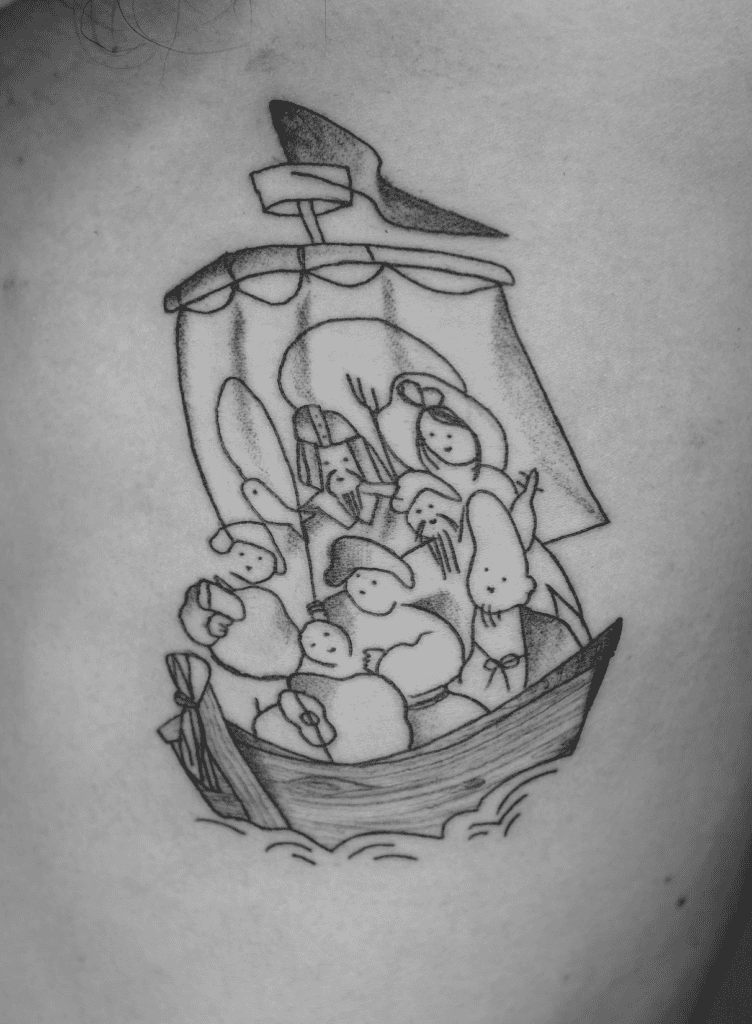 Daikokuten 7 Gods Japanese Mythology Tattoo