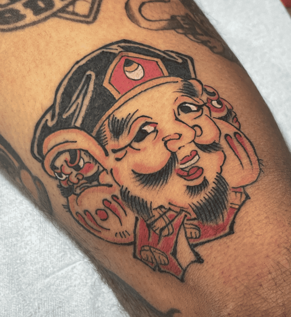 Daikokuten Lucky Japanese Mythology Tattoo