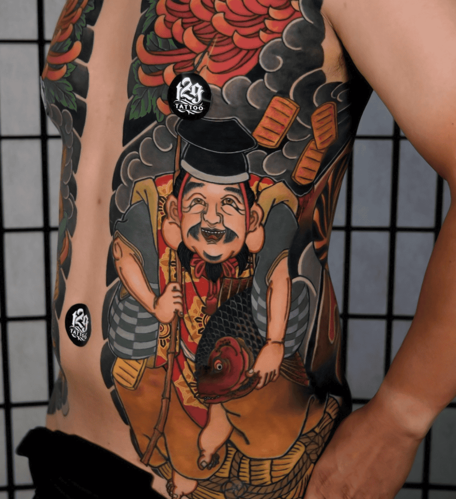 Ebisu Happy Irezumi Tattoo