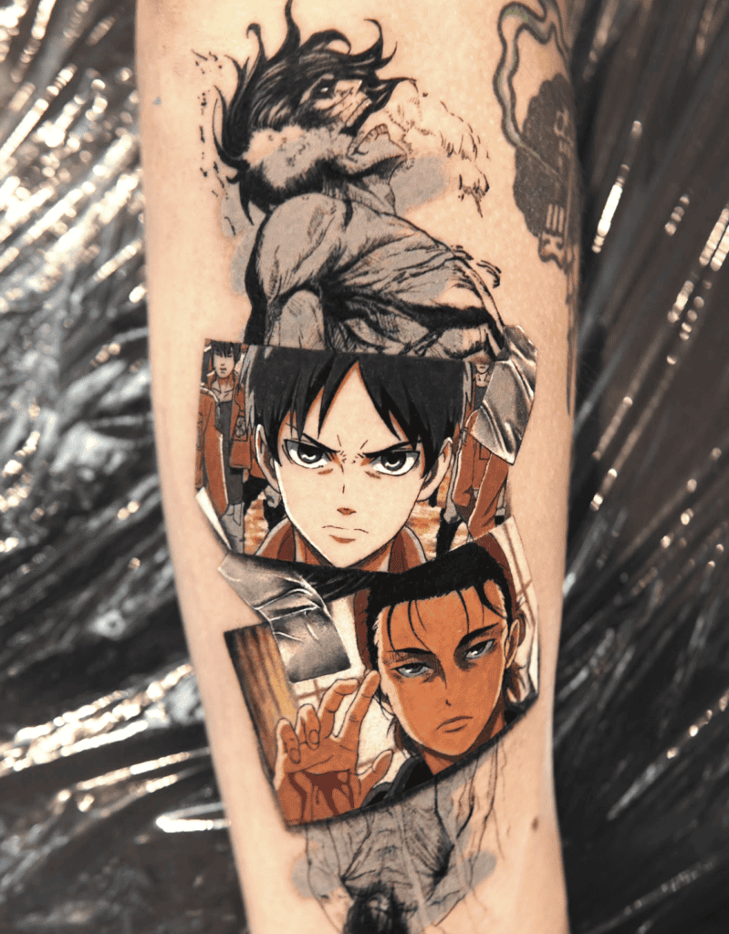 Eren Yeager Attack on Titan Tattoo