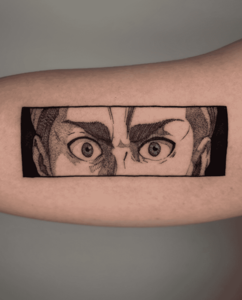 Erwin Smith Attack on Titan Tattoo