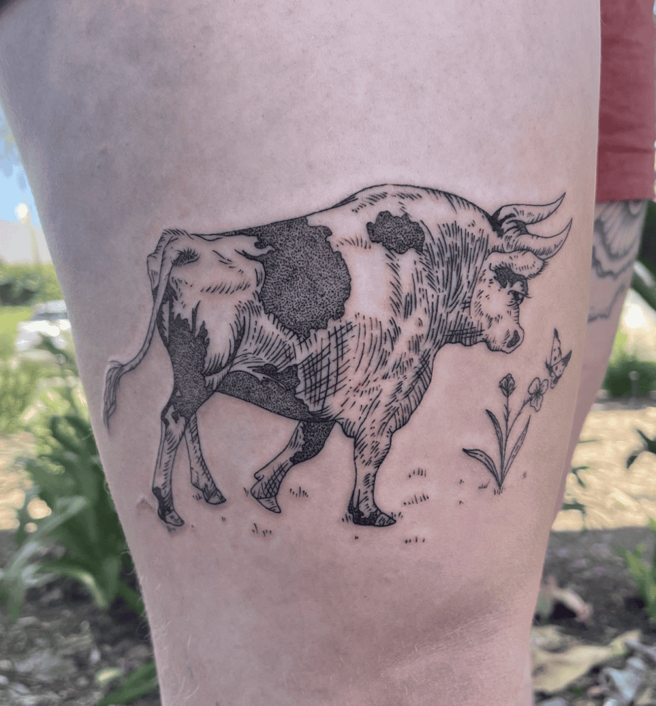 Ferdinand Bovine Tattoo