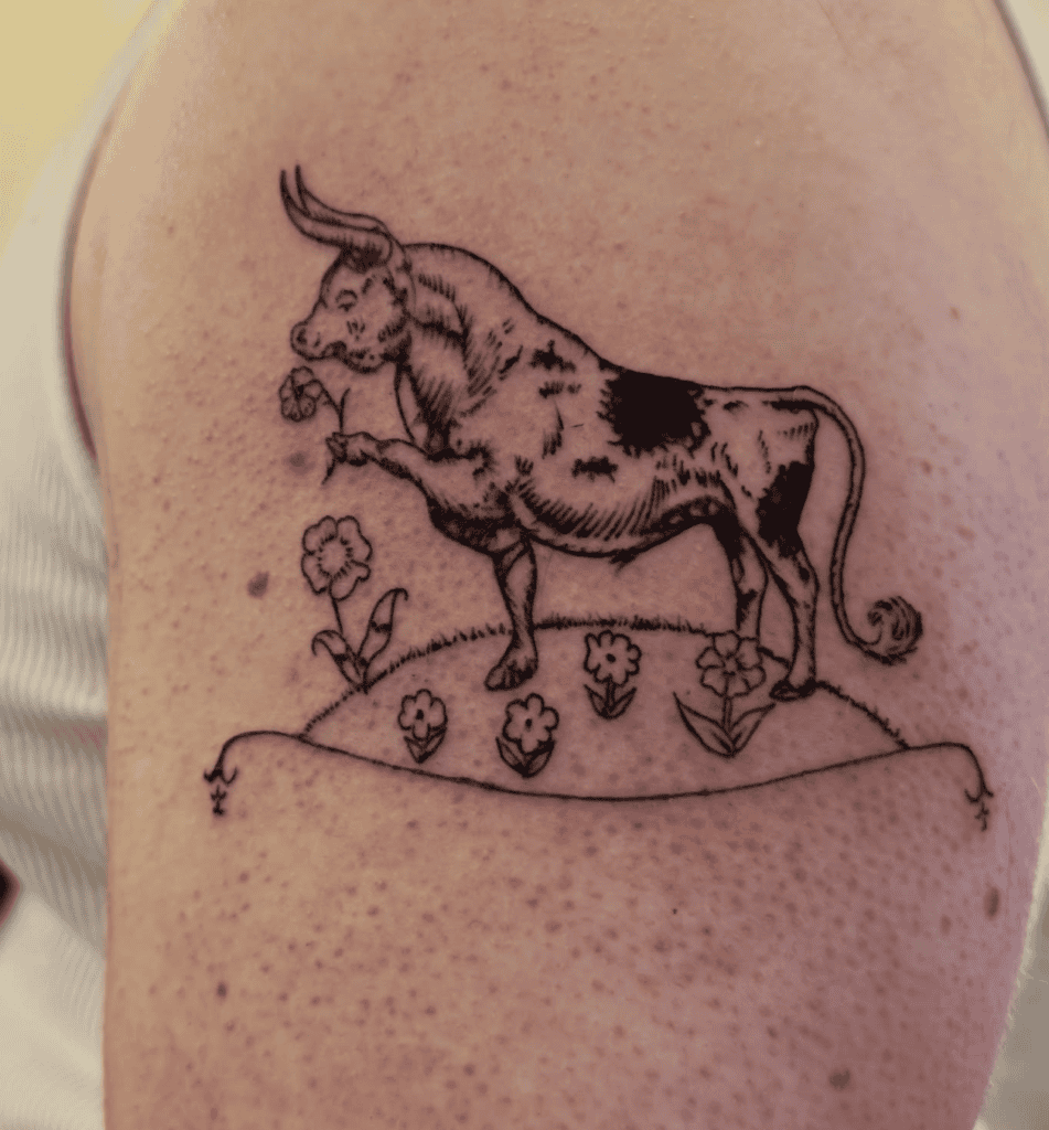 Ferdinand Graze Bovine Tattoo