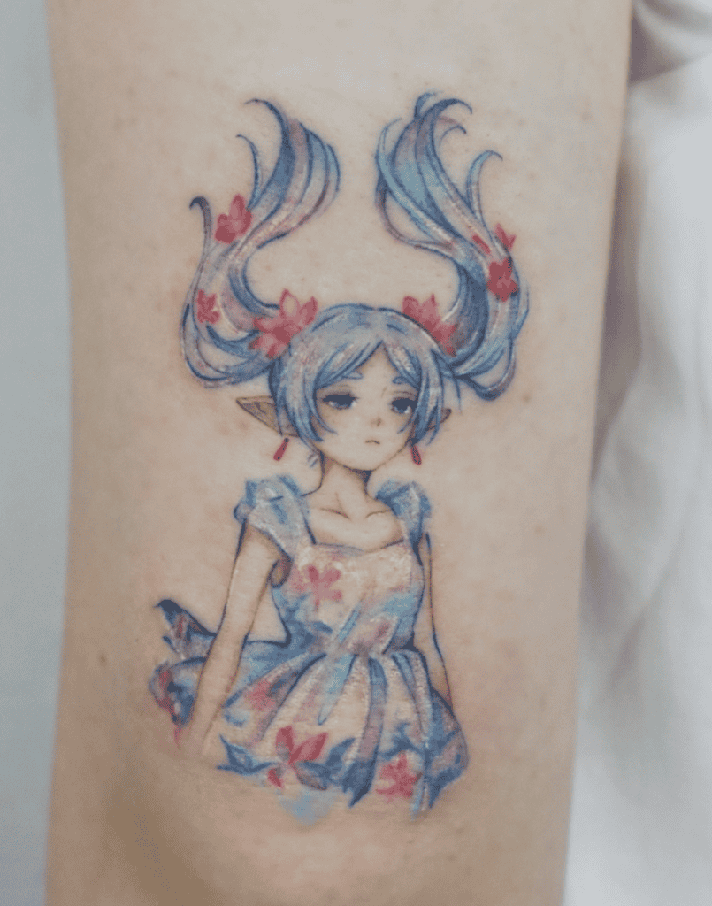 Frieren Dress Tattoo
