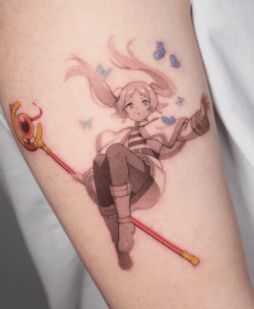Frieren Float Tattoo