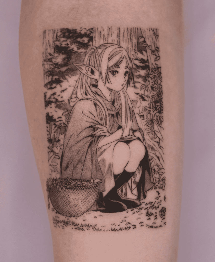 Frieren Panel Tattoo