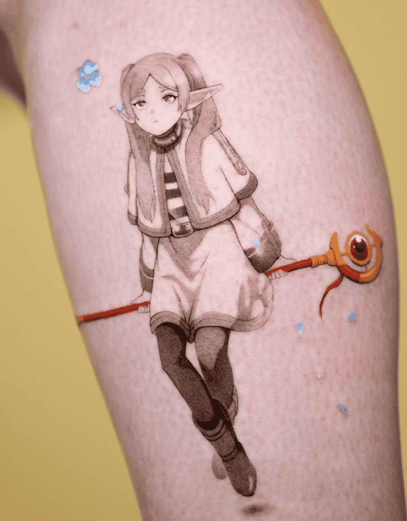 Frieren Sit Tattoo