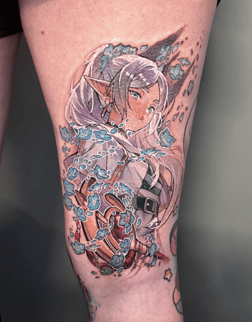 Frieren Spell Tattoo