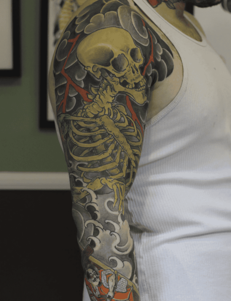 Gashadokuro Irezumi Japanese Mythology Tattoo