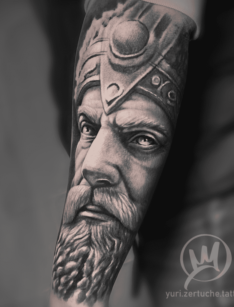 Gilgamesh Mesopotamian Mythology Tattoo