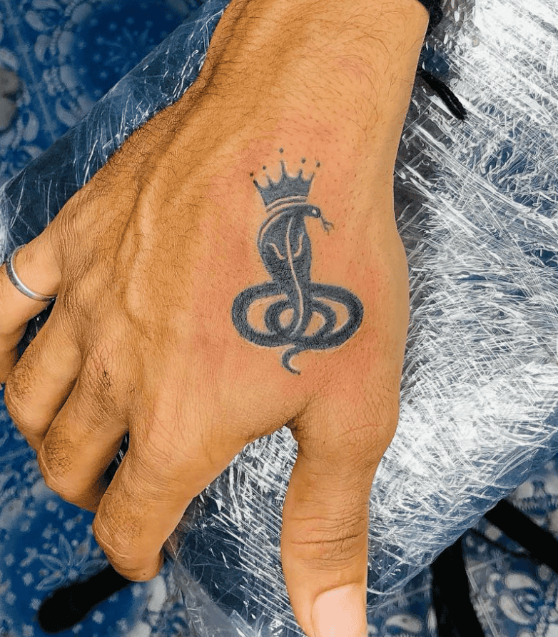 Goga Maharaj Small Snake Tattoo