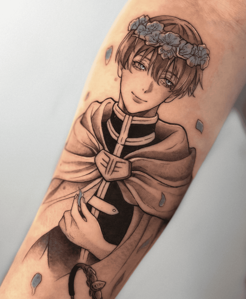 Himmel Smile Frieren Tattoo