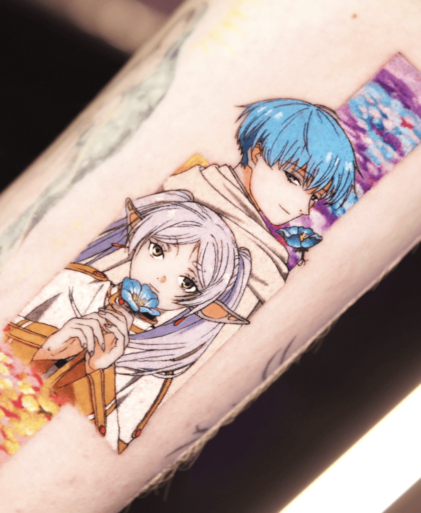 Himmel and Frieren Tattoo
