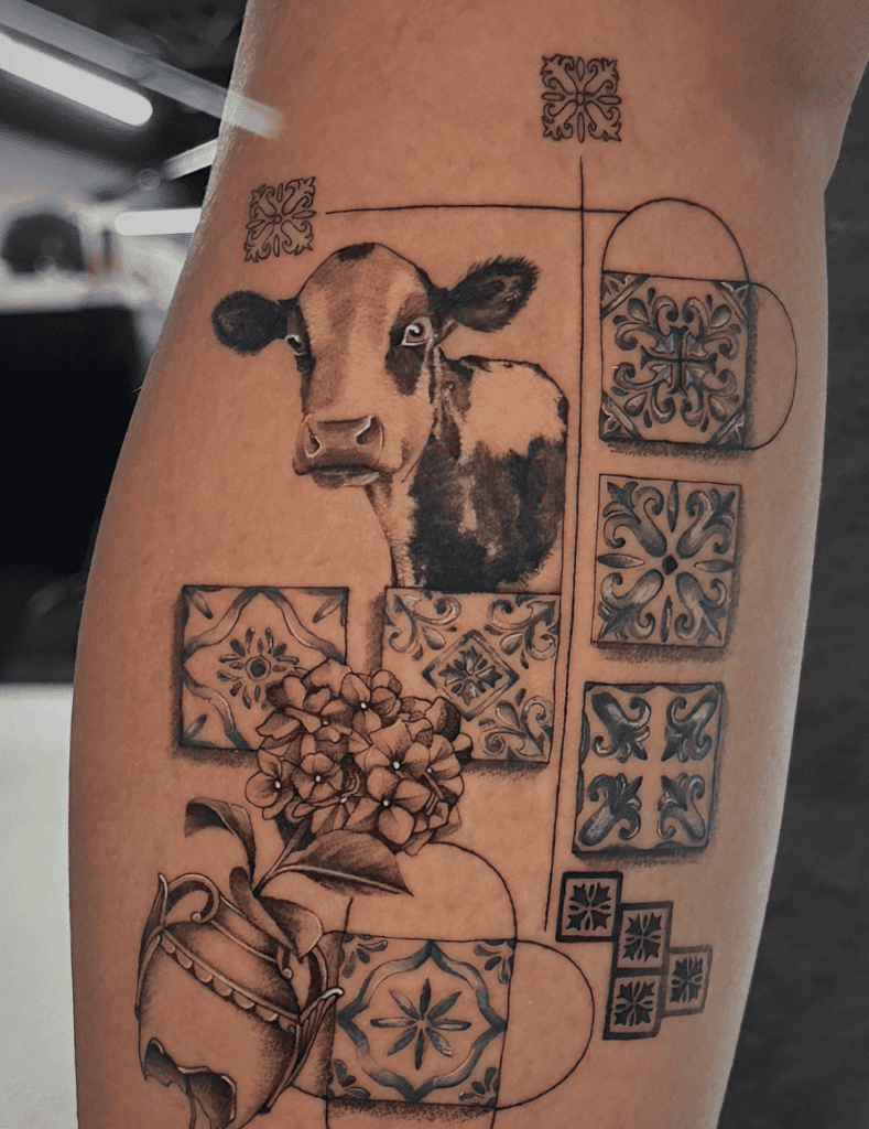 Holstein Friesian Bovine Tattoo