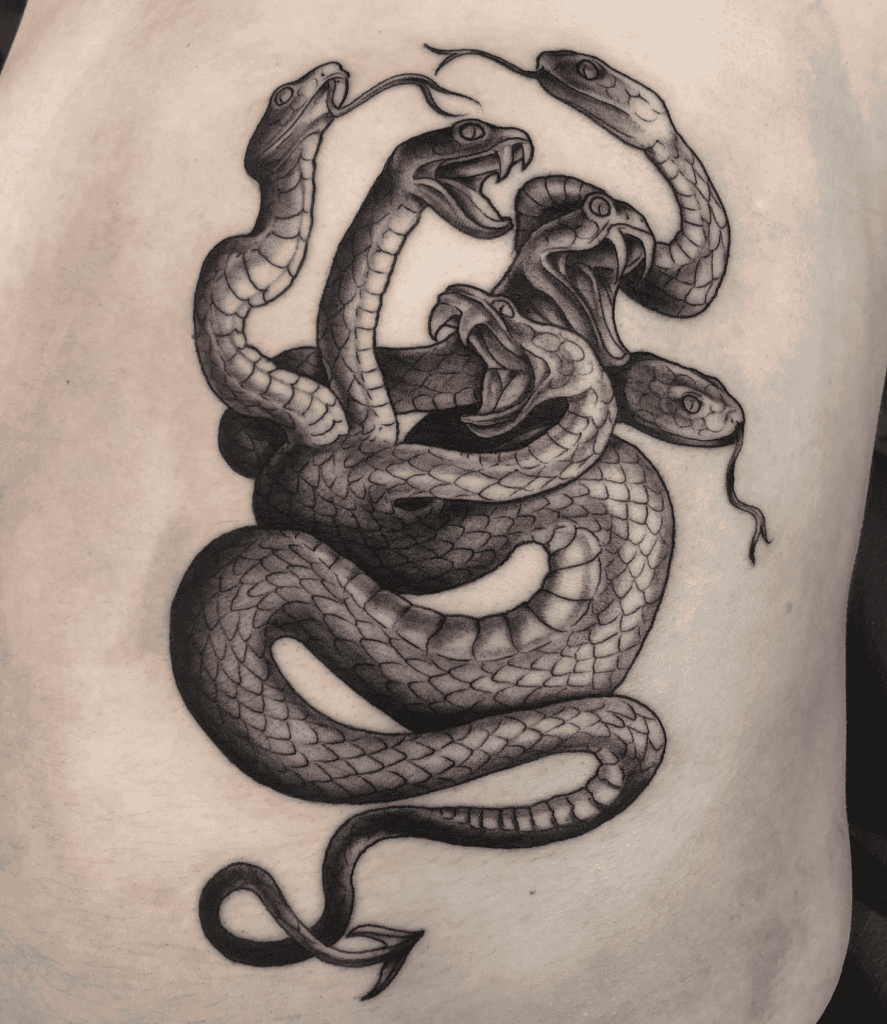 Hydra Snake Tattoo
