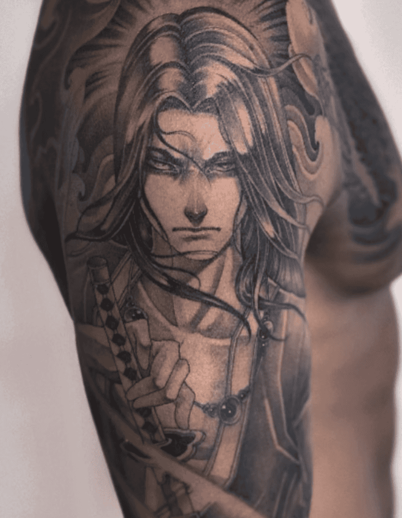 Izanagi-no-Mikoto God Japanese Mythology Tattoo