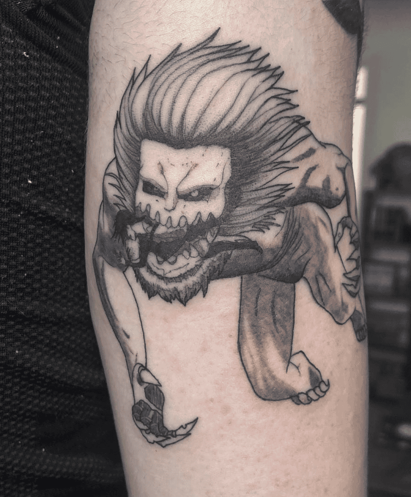Jaw Titan Attack on Titan Tattoo