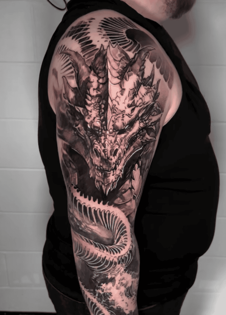 Jörmungandr Snake Tattoo