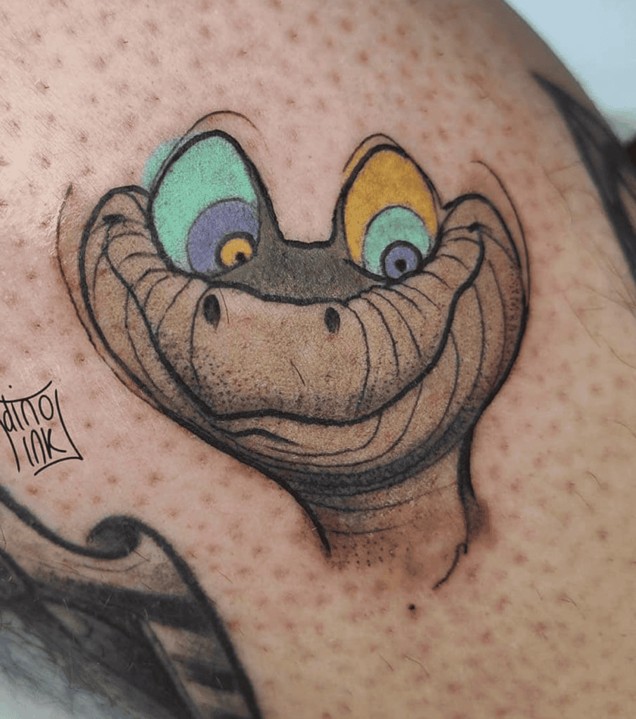 Kaa Eyes Snake Tattoo