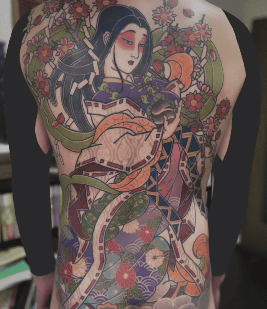 Konohanasakuya-hime Japanese Mythology Tattoo