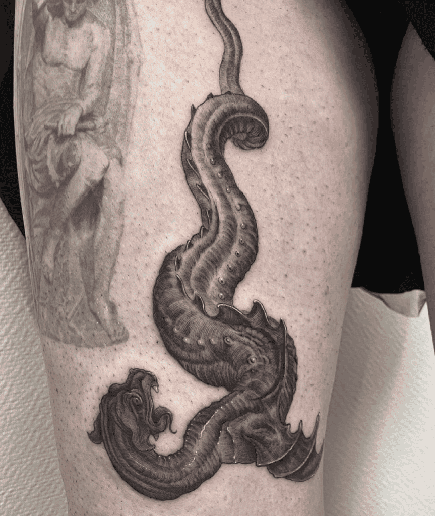 Leviathan Classic Snake Tattoo