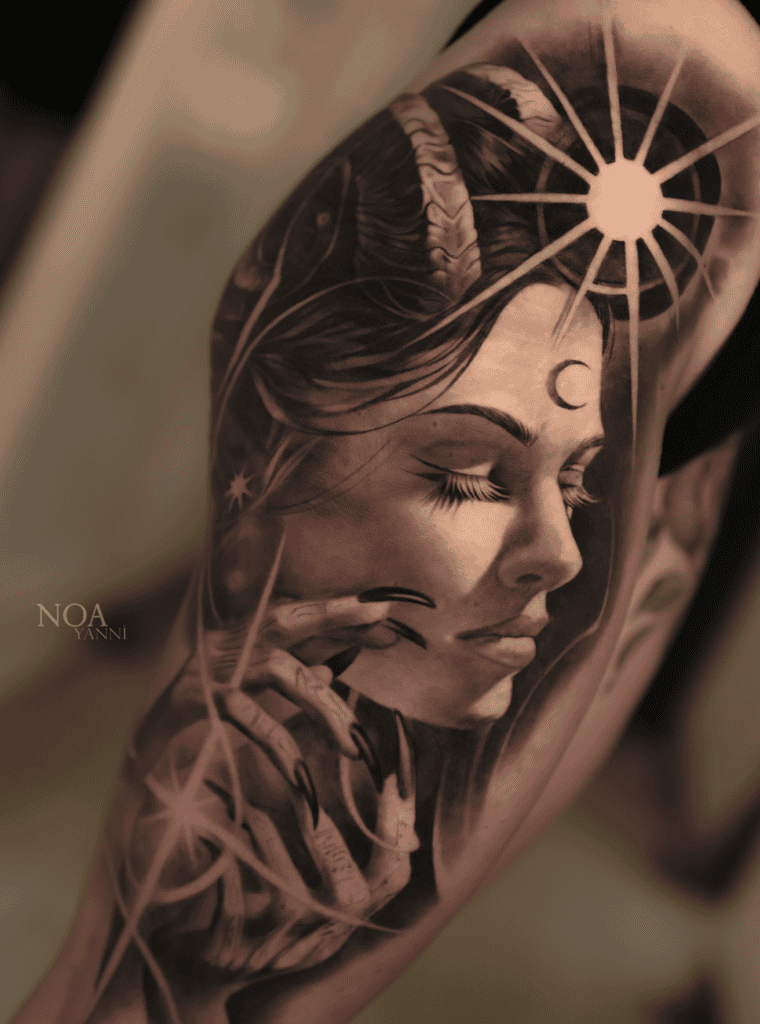 Lilith Deity Mesopotamian Mythology Tattoo